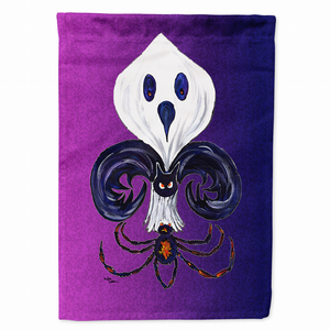 Fleur de lis Themed Flag Canvas - 705332087612