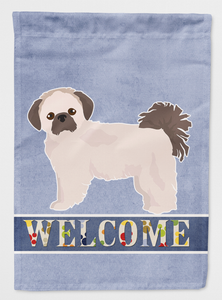 Pekeapoo Welcome Flag Canvas House Size - 194030051696