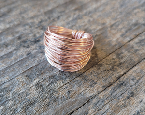 Marcia Wire Wrap Ring - 196704533194