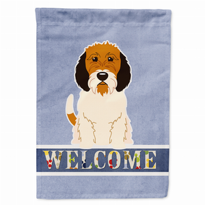 Welcome/Dog Breed Flag Canvas - 638508723741