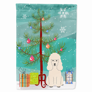 Merry Christmas Tree/Dog breed Themed Flag Canvas - 638508537126