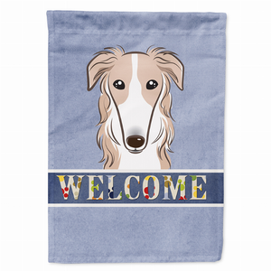 Welcome/Dog Breed Flag Canvas - 638508011695