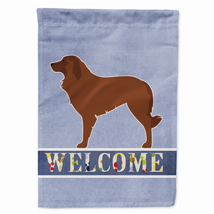 Welcome/Dog Breed Flag Canvas - 638508691279