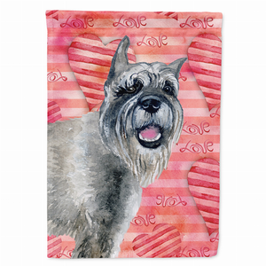 Love/Dog Breed Themed Flag Canvas - 652259160082
