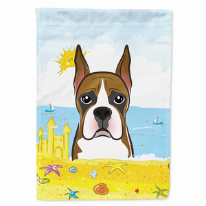 Summer Beach/Dog Breed Flag Canvas - 638508193889