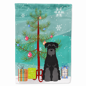 Merry Christmas Tree/Dog breed Themed Flag Canvas - 638508536747
