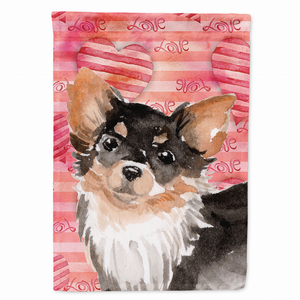 Love/Dog Breed Themed Flag Canvas - 652259139187