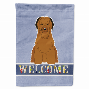 Welcome/Dog Breed Flag Canvas - 638508723772