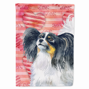 Love/Dog Breed Themed Flag Canvas - 652259160037
