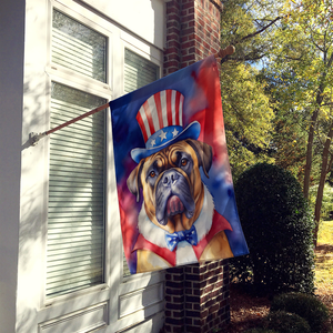 Bullmastiff Patriotic American House Flag - 194030955086