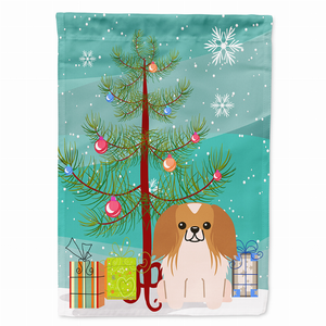Merry Christmas Tree/Dog breed Themed Flag Canvas - 638508537454