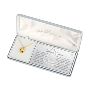 No Tears Teardrop Plated Necklace - 603799543804