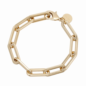 Eklexic GISELE BRACELET, Gold Plated, 8 Inch, Polished Chic