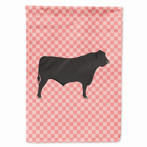 Animal/Bird Themed Pink Check Flag Canvas - 638508944771