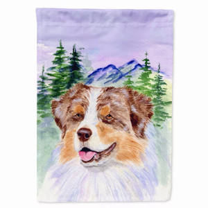 Australian Shepherd Flag Canvas House Size - 705332084796