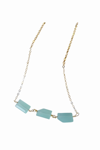 Baker Beach 3 Stone Necklace - 810104074506