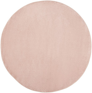6' X 6' Pink Round Non Skid Indoor Outdoor Area Rug - 606114458555