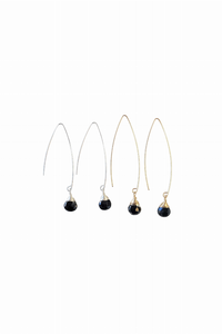 Jill Long Wire Drop Earring - 810104073455