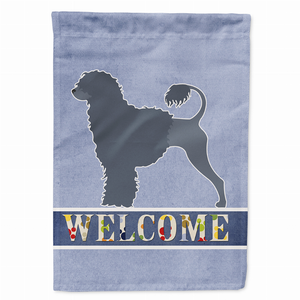 Welcome/Dog Breed Flag Canvas - 638508691644