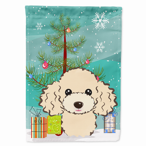 Christmas Tree/Dog  Breed Flag Canvas - 638508103581