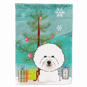 Christmas Tree/Dog  Breed Flag Canvas - 638508103178