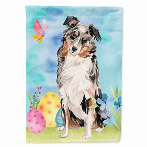 Easter Eggs/Dog Breed Themed Flag Canvas - 652259140312
