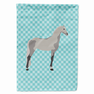 Animal/Bird Themed Blue Check Flag Canvas - 638508947314