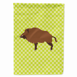 Animals/Birds Themed Green Flag Canvas - 638508944115