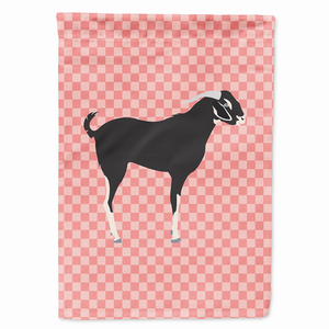 Animal/Bird Themed Pink Check Flag Canvas - 638508945334