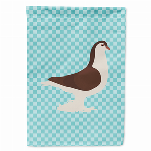 Animal/Bird Themed Blue Check Flag Canvas - 638508947666