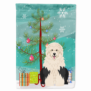 Merry Christmas Tree/Dog breed Themed Flag Canvas - 638508537386