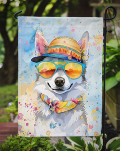 Alaskan Klee Kai Hippie Dawg Garden Flag - 194030808153