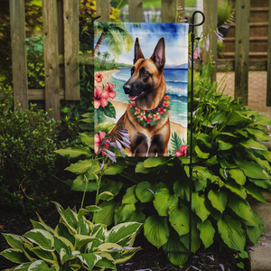 Belgian Malinois Luau Garden Flag - 194030968857