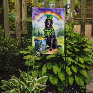 Flat-Coated Retriever St Patrick's Day Garden Flag - 194030950135
