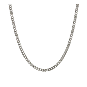 Necklace 24" Filled Curb Chain Stainless Steel - 603799460187