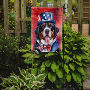 Greater Swiss Mountain Dog Patriotic American Garden Flag - 194030953723