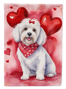 Coton de Tulear My Valentine Garden Flag - 194030943380