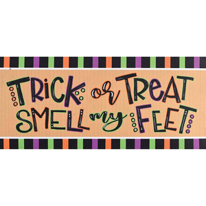 Doormat Insert Trick Or Treat Smell My - 603799667449