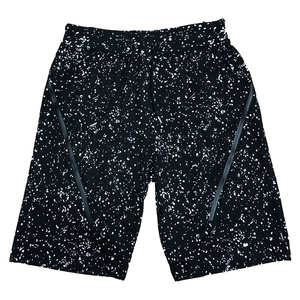 Black Splatter Logo Shorts - 635661375084