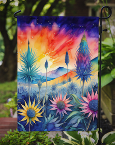 Eryngium in Color Garden Flag - 198453218551