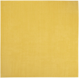 9' X 9' Yellow Square Non Skid Indoor Outdoor Area Rug - 606114457336