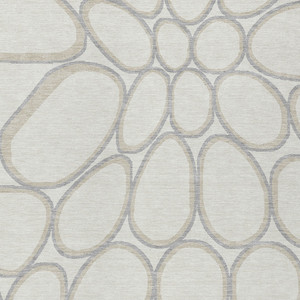 9' X 12' Ivory And Gray Abstract Washable Indoor Outdoor Area Rug - 608219392048