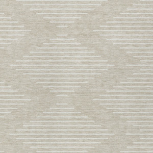 9' X 12' Beige And Ivory Geometric Washable Indoor Outdoor Area Rug Transitional Style - Beige, Ivory Color