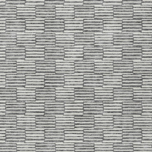 8' X 10' Gray And Ivory Geometric Washable Indoor Outdoor Area Rug - 608219261030