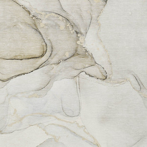 10' X 14' Beige And Ivory Abstract Washable Indoor Outdoor Area Rug