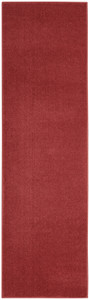 2' X 8' Brick Red Non Skid Indoor Outdoor Runner Rug