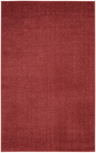 3' X 5' Brick Red Non Skid Indoor Outdoor Area Rug - 606114458296