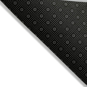 8' Mint Green And Silver Round Abstract Washable Indoor Outdoor Area Rug