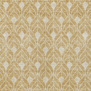 10' X 14' Gold And Ivory Geometric Washable Indoor Outdoor Area Rug - 608219045258