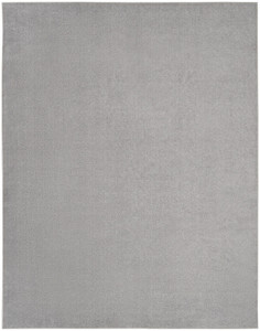 7' X 10' Silver Grey Non Skid Indoor Outdoor Area Rug - 606114457046
